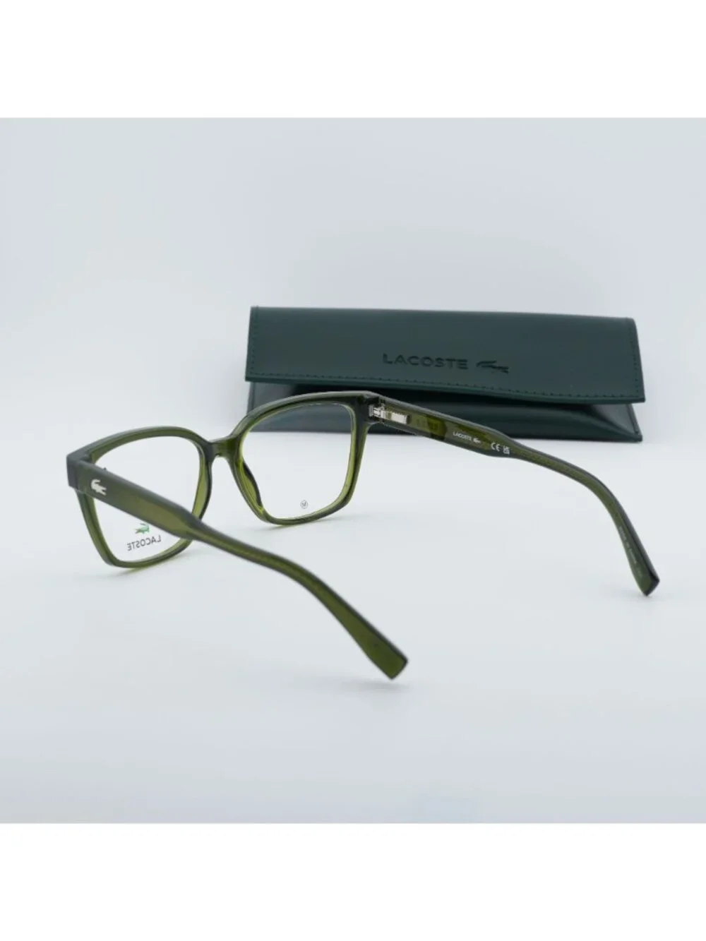 Lacoste L2962 275 Square Eyeglasses 54mm - Khaki Green